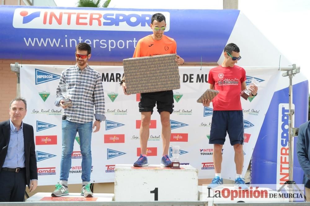 Media Maratón de Murcia: podios