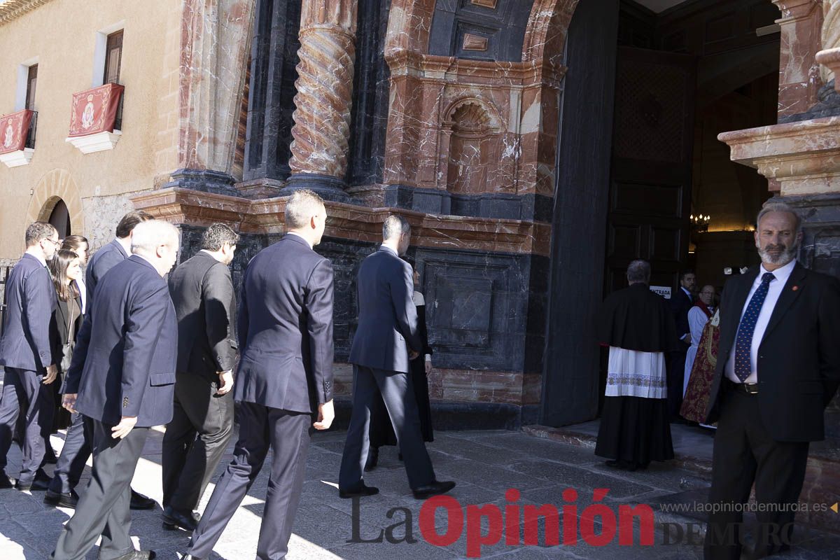 Visita de los reyes de España a Caravaca (explanada de la Basílica)