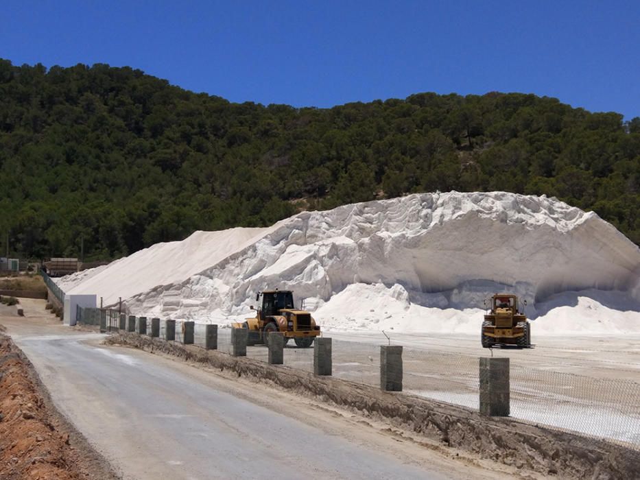 Salinera Española exporta sal a Torrevieja