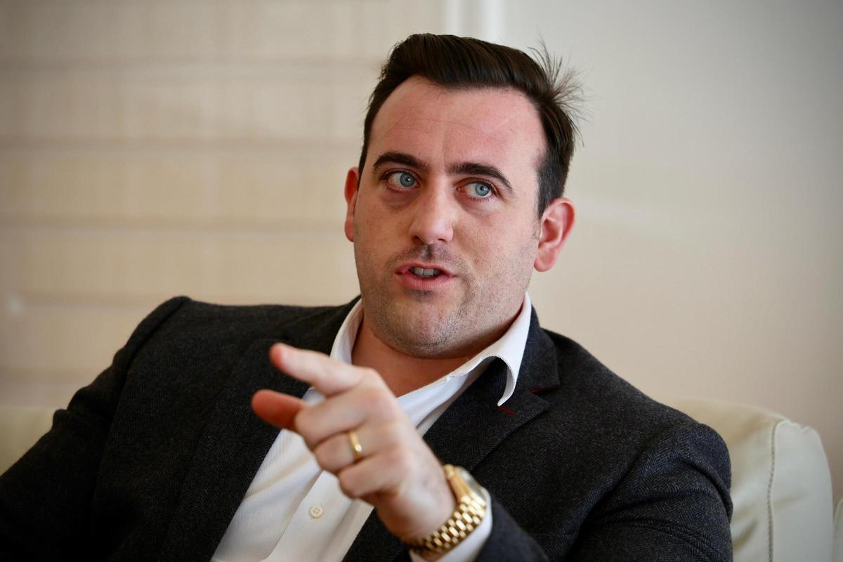 De Tommaso, durante la entrevista.