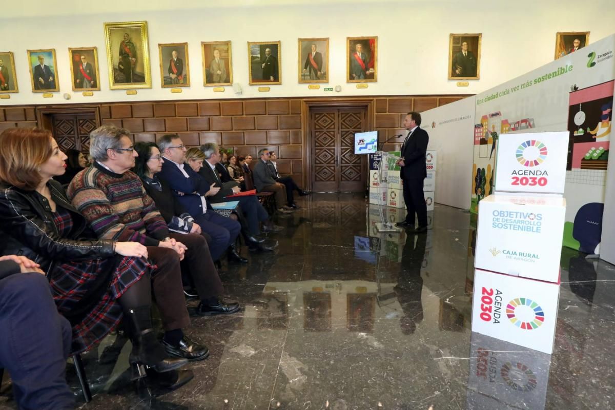 Acto institucional 'Los retos de Zaragoza frente al cambio climático'