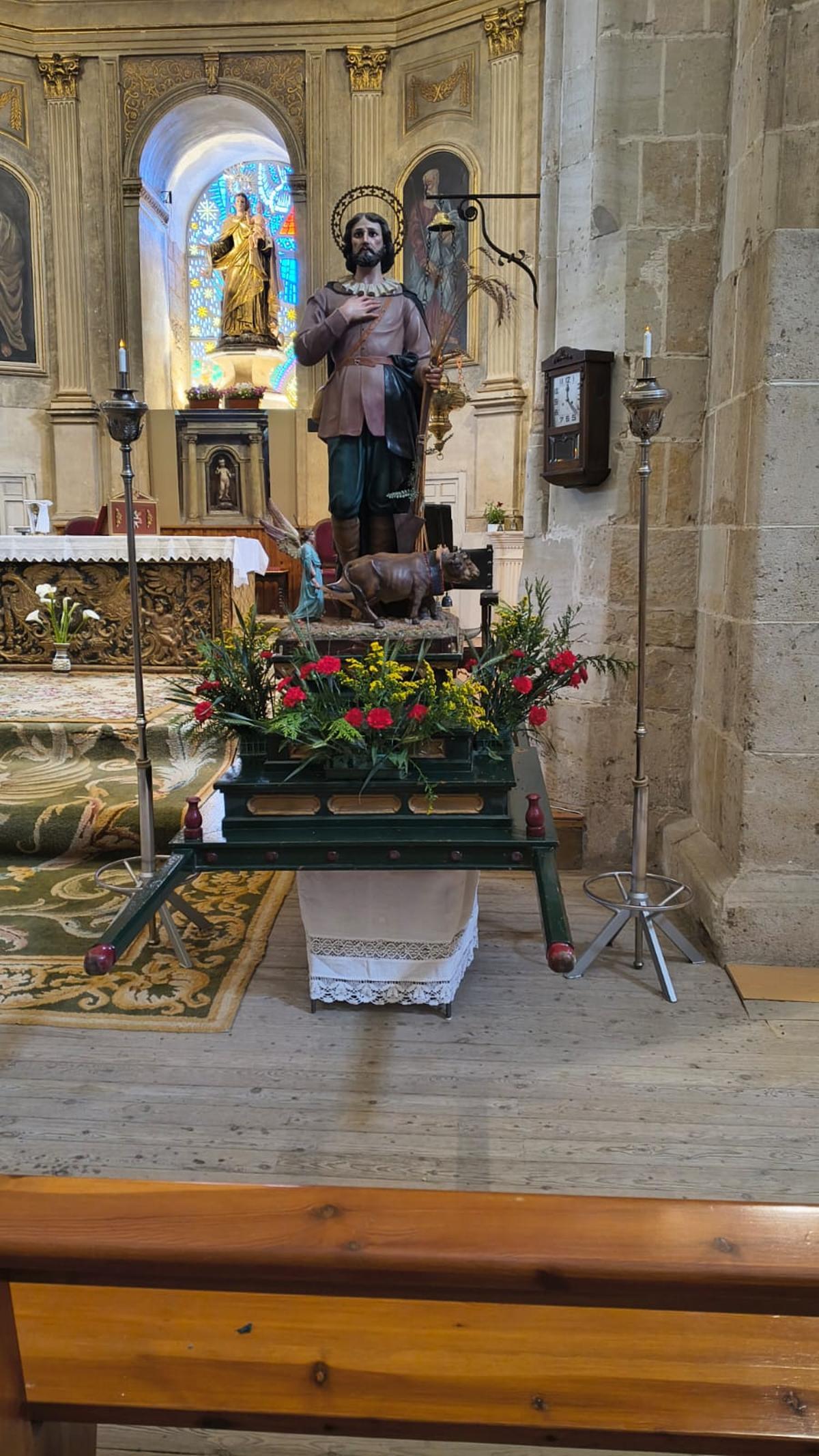 Celebración de San Isidro en Corrales del Vino