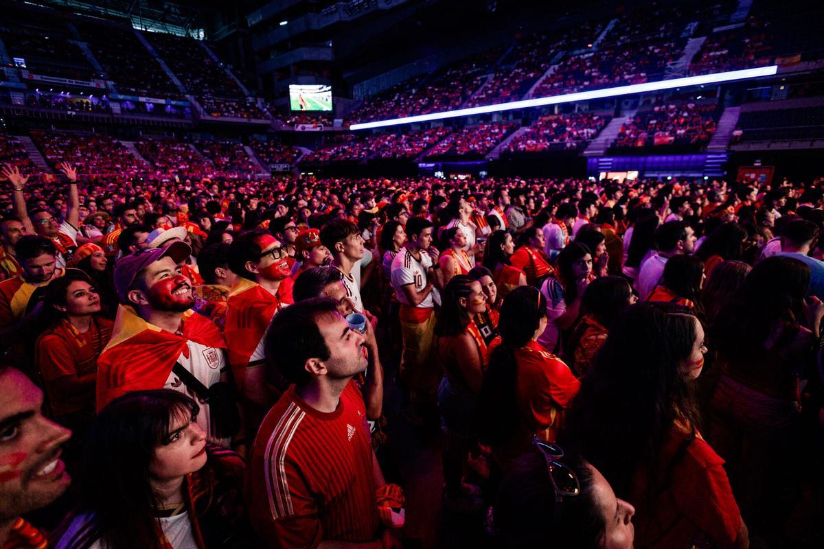 Madrid sigue la final del Mundial 2026 entre España y Argentina. Madrid sigue la final del Mundial 2026 entre España y Argentina.