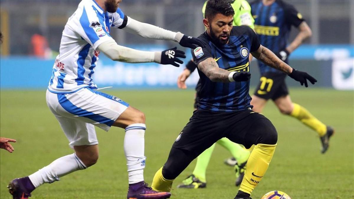 Gabigol cerró un curso de pesadilla en el Inter
