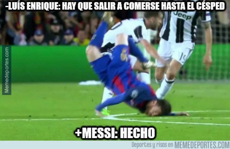 Los mejores memes del Barça-Juventus