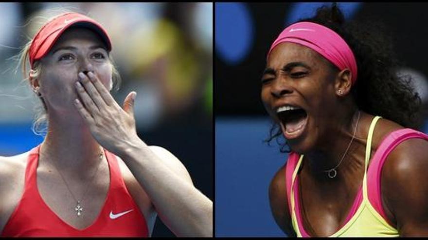 Maria Sharapova y Serena Williams, la final esperada.