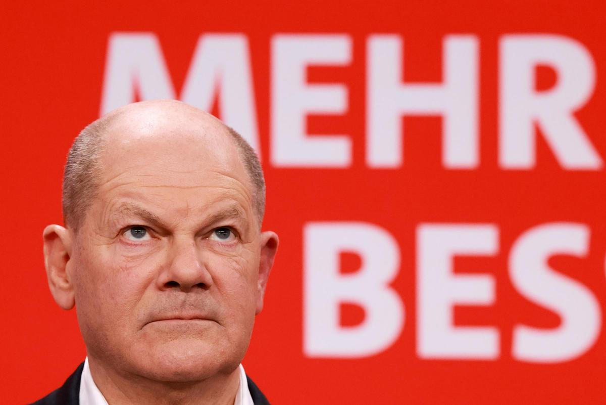 Scholz felicita a los conservadores por su victoria en las elecciones alemanas