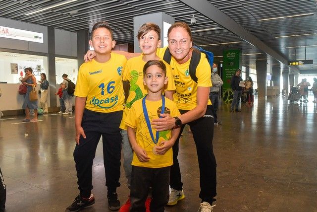 Llegada del Rocasa al Aeropuerto de Gran Canaria