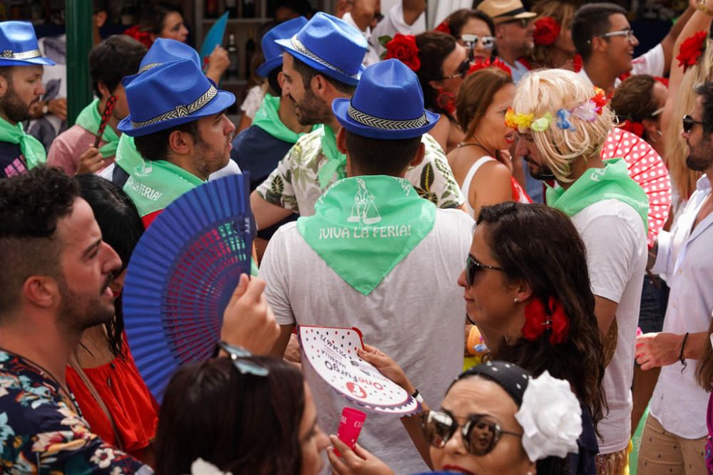 Último día de Feria en el Centro de Málaga