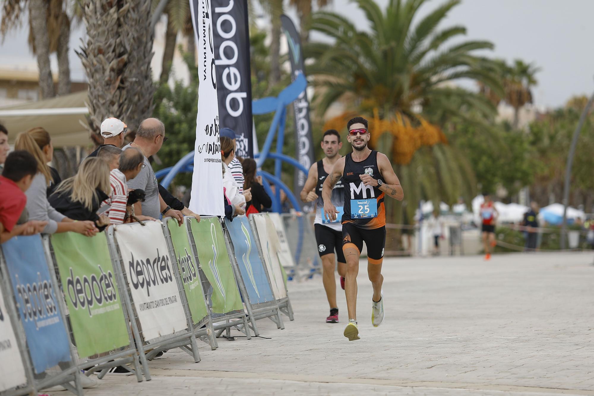 La media maratón Paraíso Salado de San Pedro del Pinatar, en imágenes