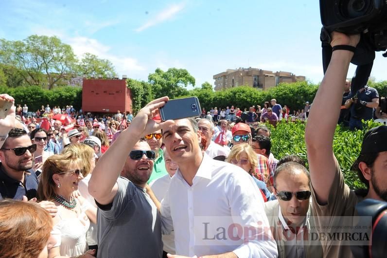 Pedro Sánchez en Murcia