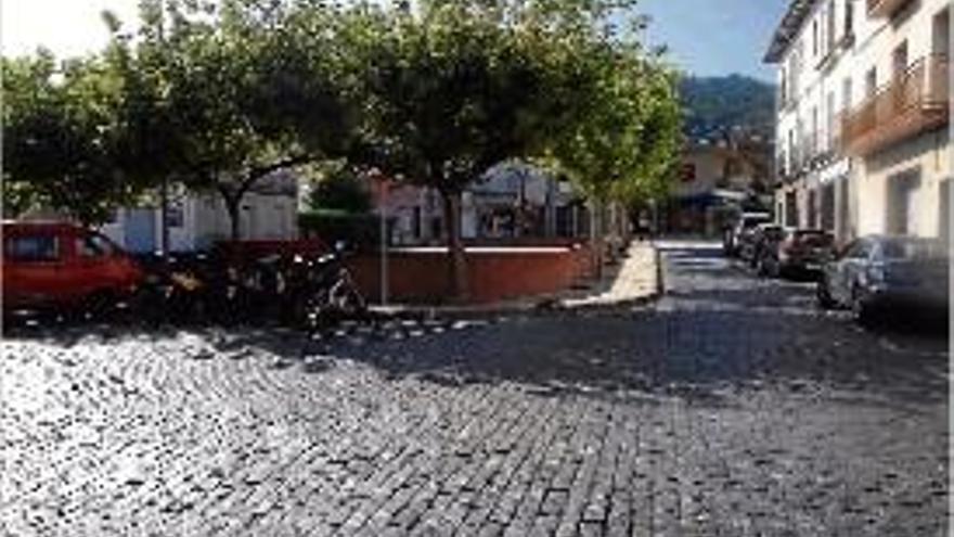 Carrers de la Plaça Major de Sant Joan les Fonts.