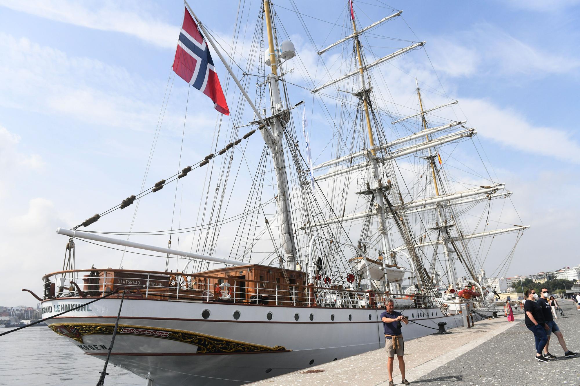 El velero noruego de 1914 Statsraad Lehmkuhl,