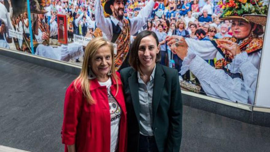 La campaña de la Deputación “toma” una estación de metro de Madrid