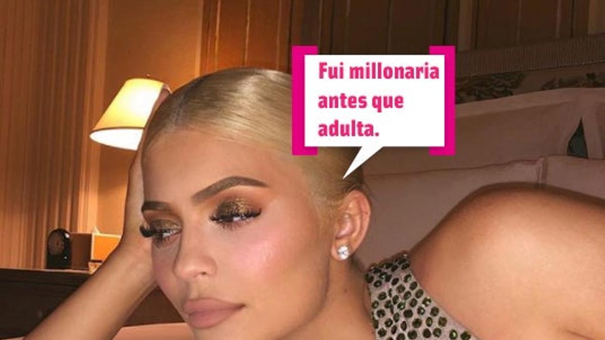 Kylie Jenner fue millonaria antes que adulta