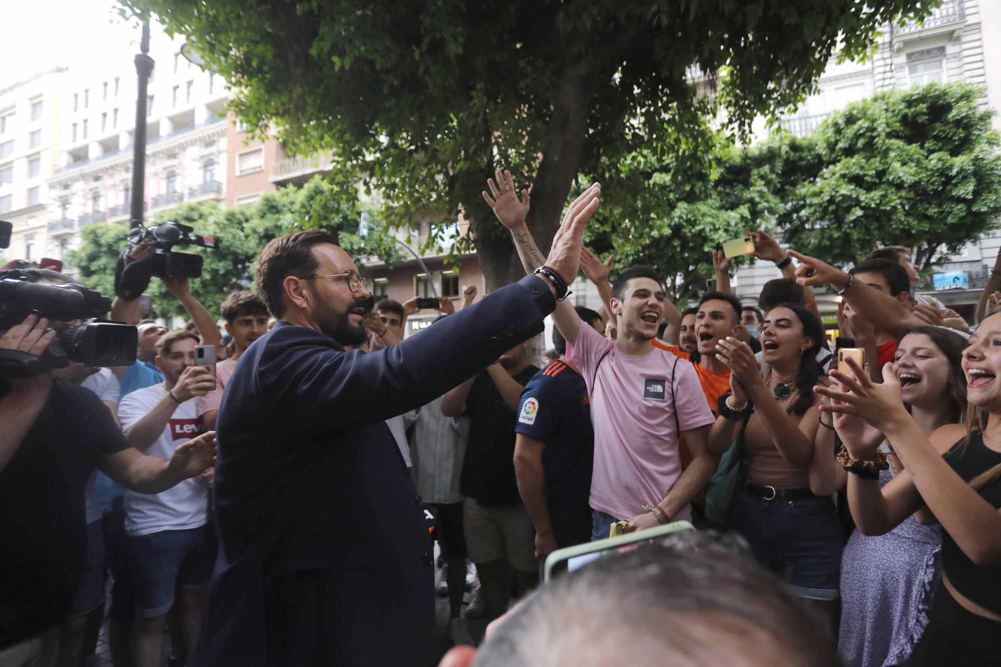 La despedida de José Bordalás, en imágenes