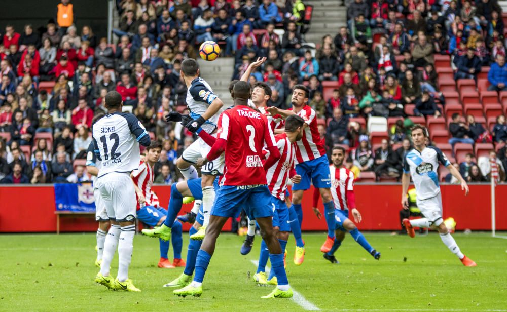 El Dépor gana en Gijón al Sporting