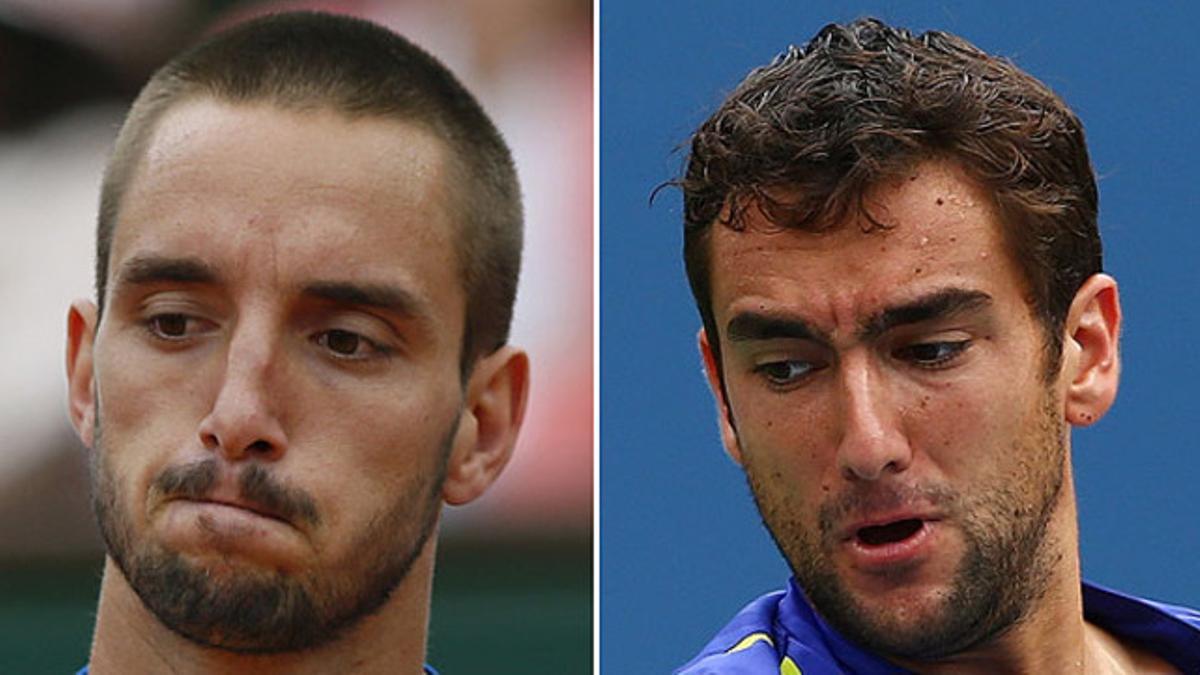 Victor Troicki y Marin Cilic