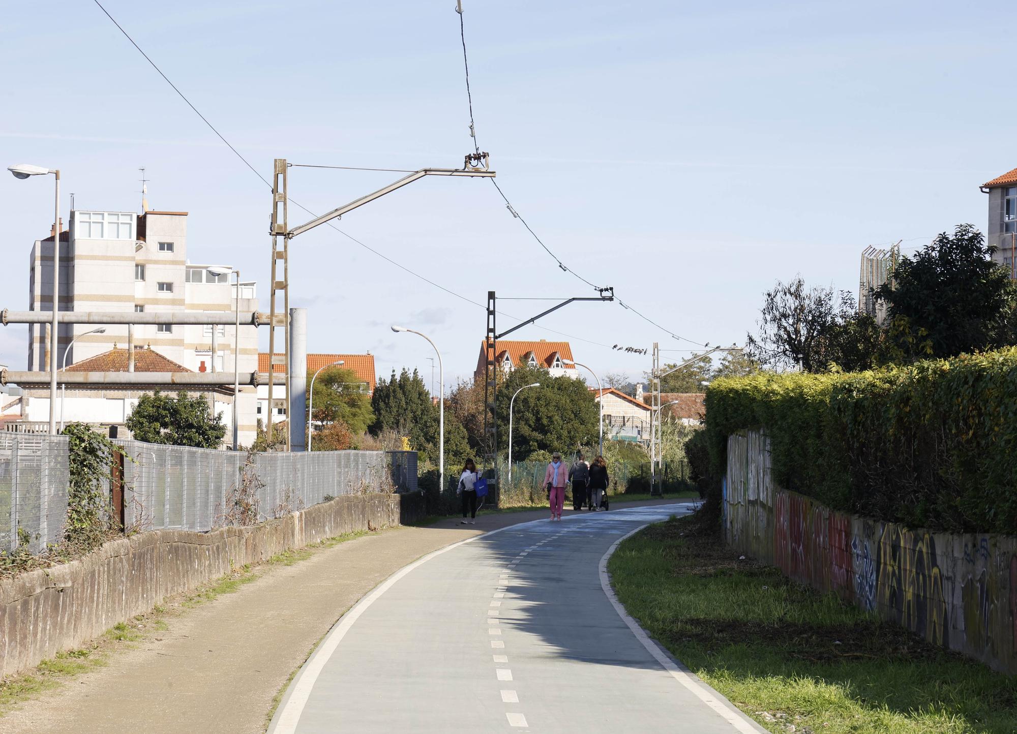 Así es el trazado completo de la Vía Verde hasta Chapela