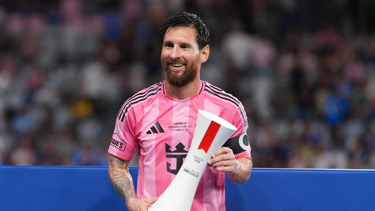 Messi lleva a Inter Miami a la conquista de la Campeones Cup y su entrenador reclama el Balón de Oro para él