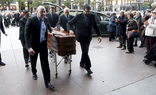 Funeral de Elías Yanez en la Basílica del Pilar