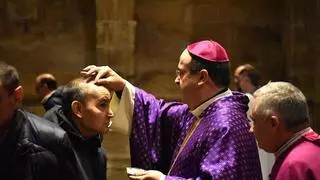 Jesús Pulido, obispo de Coria-Cáceres, insta a la conversión al inicio en el Miércoles de Ceniza: "Consiste en parecernos a Jesús"