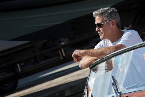 George Clooney llega a Venecia