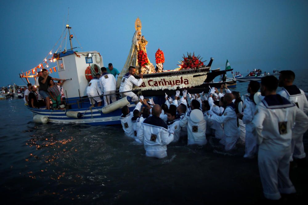 Torremolinos celebra la procesión de la Virgen del Carmen