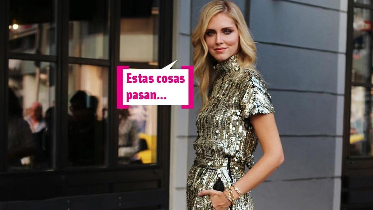 Chiara Ferragni, en Milán, igual de radiante
