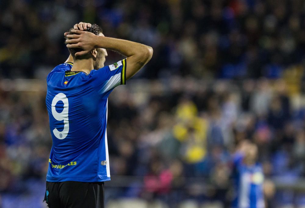 El derbi entre el Hércules y el Elche CF en imágenes