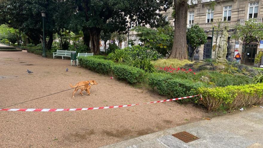 El Concello de Vigo cierra los parques por el temporal