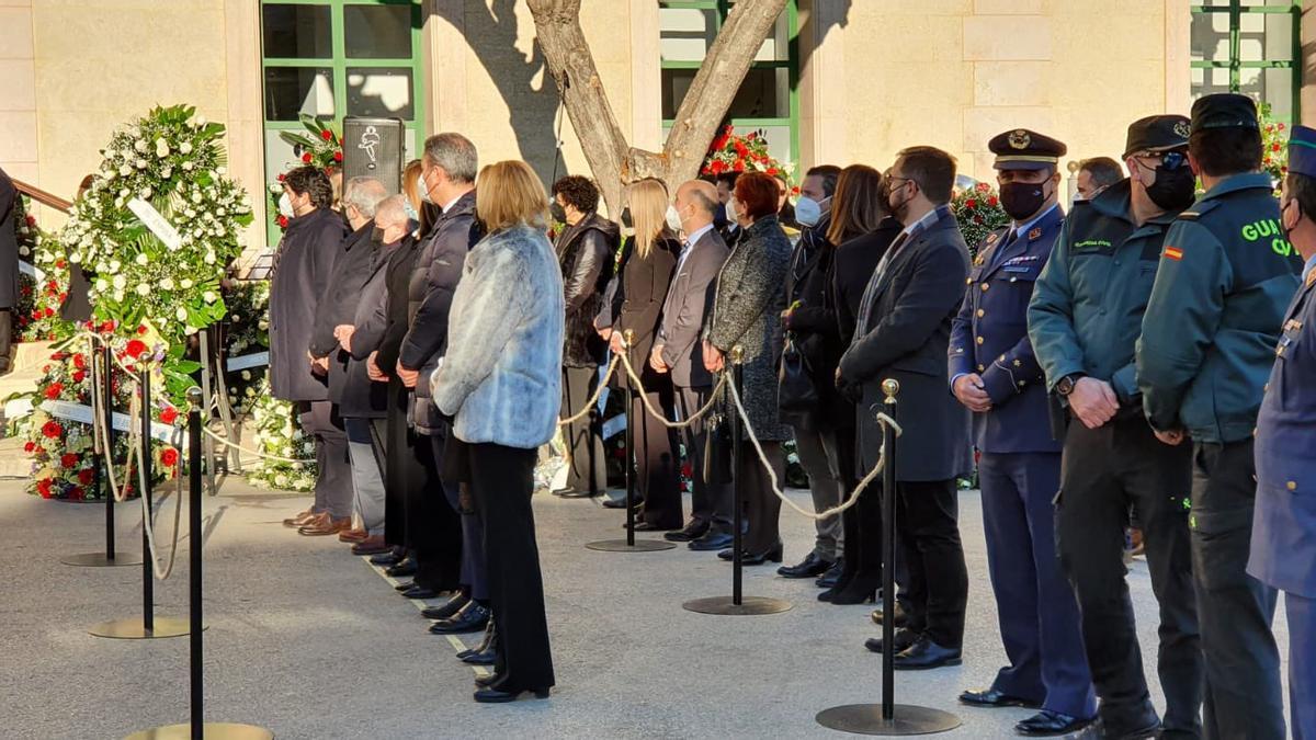 Funeral del alcalde de Totana, fallecido por coronavirus.