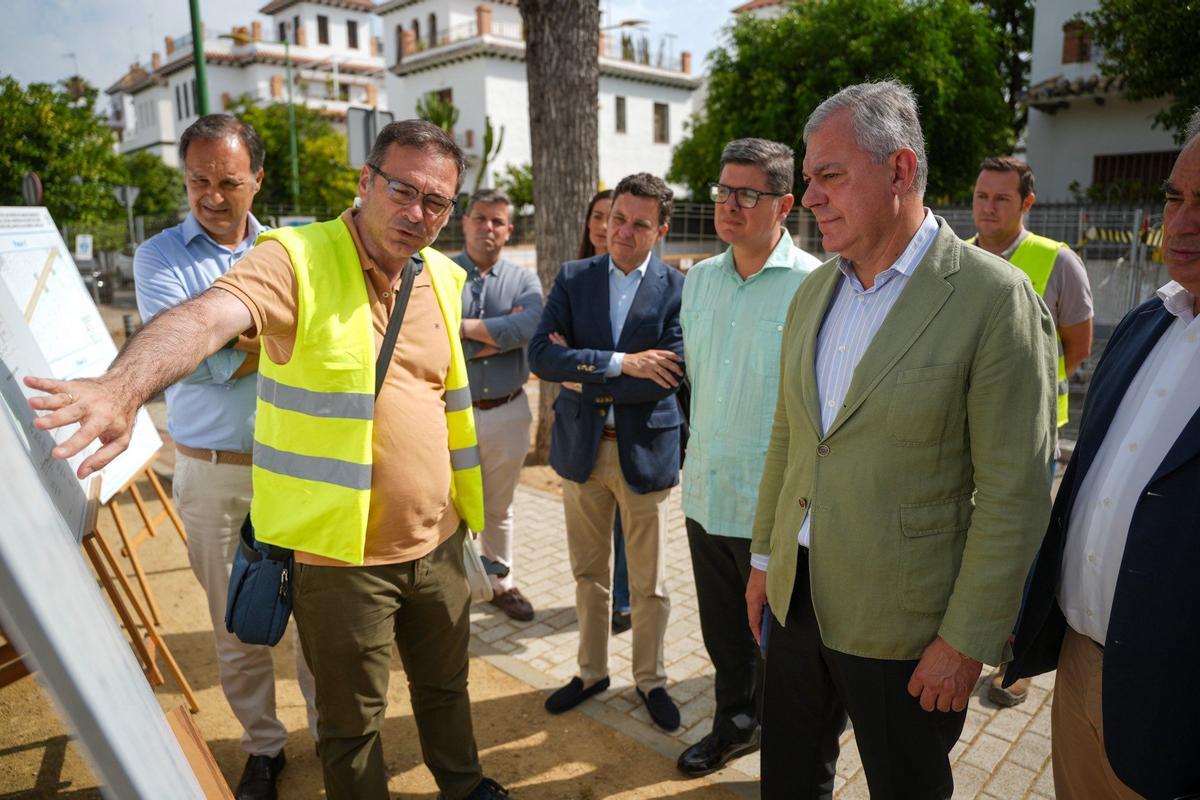 Visita a las obras en Heliópolis