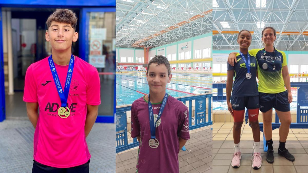 Fernando González (izq), Roberto del Barco (centro), y Lara Amarilla (dcha).