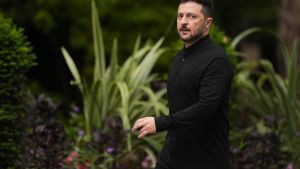 Volodimir Zelenski, esta semana en Londres.