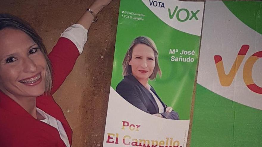 La concejal de Vox El Campello, María José Sañudo.