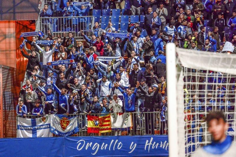 Partido Real Zaragoza contra CF Fuenlabrada