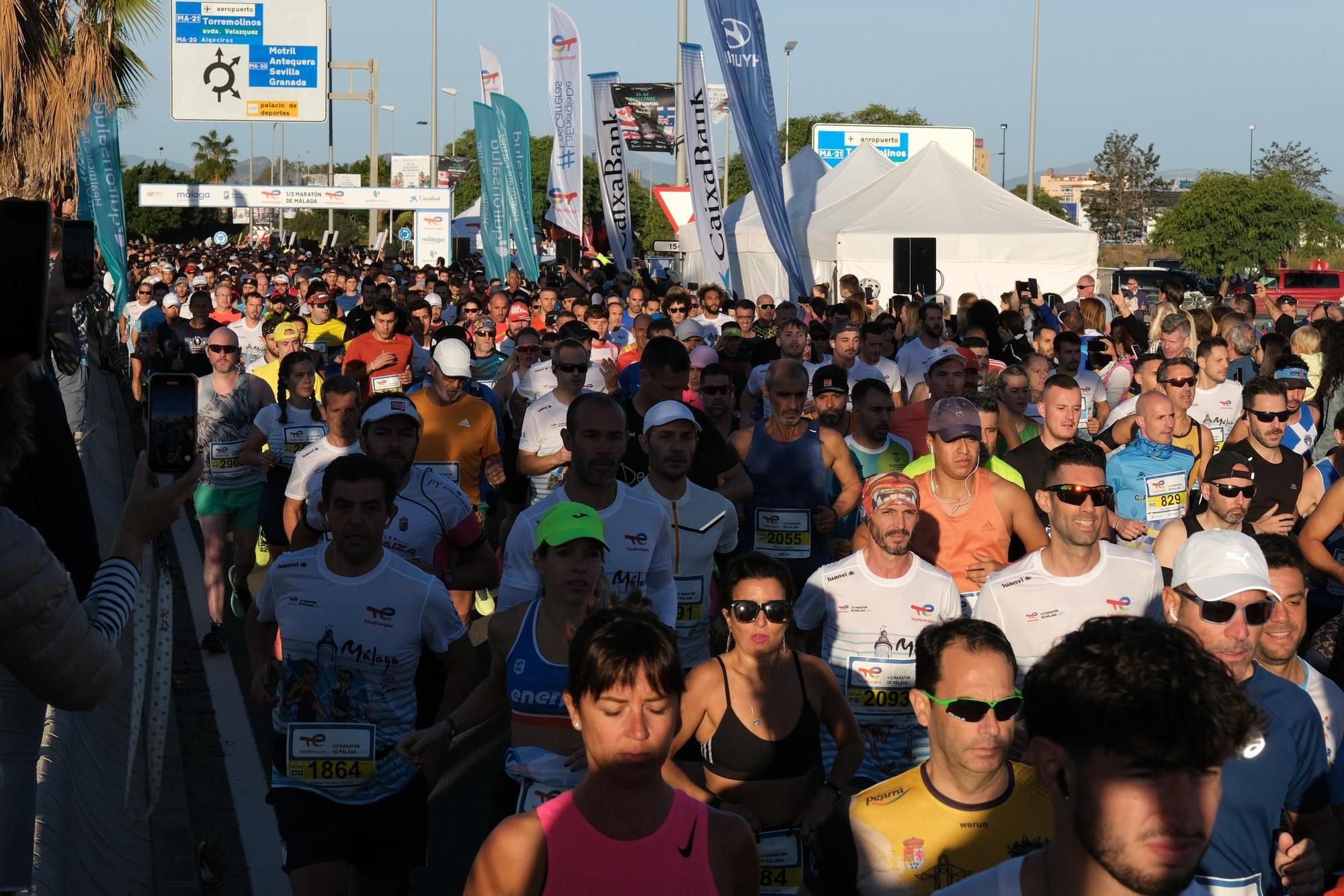 Búscate en la TotalEnergies Media Maratón de Málaga