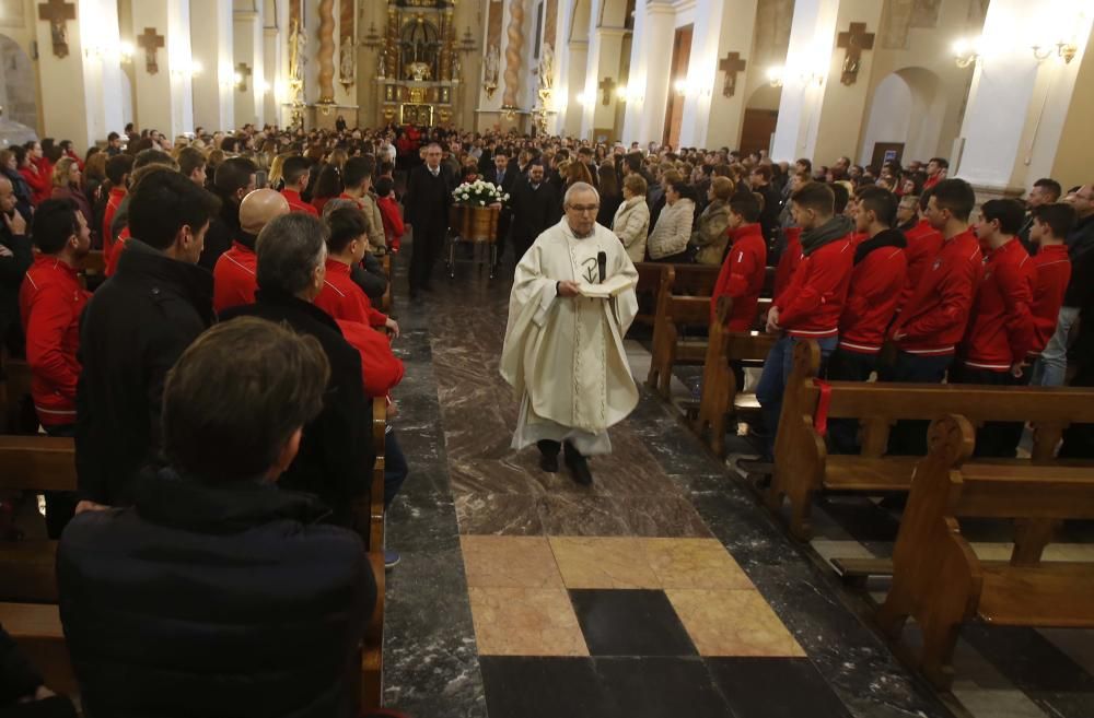 Alzira misa funeral de Nacho Barberá