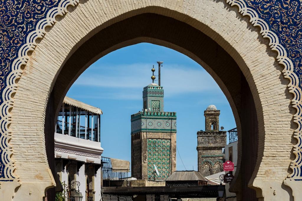 Puerta de Bab Boujloud.