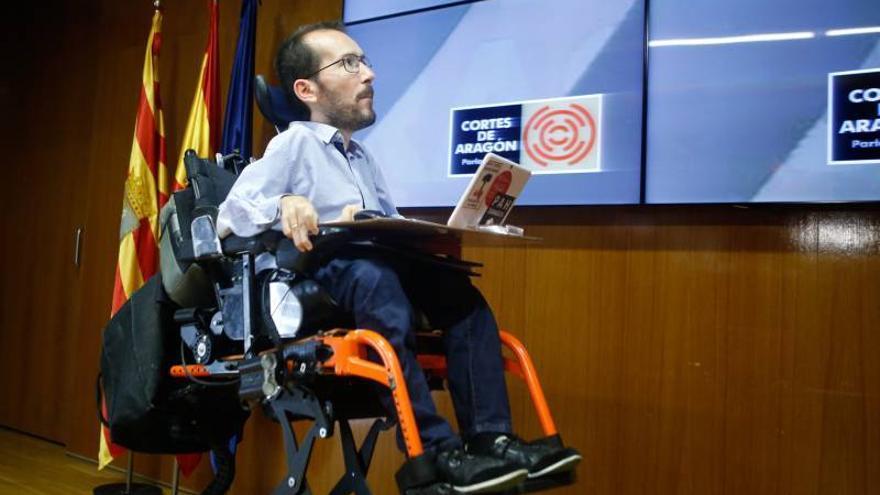 Echenique exige hechos al PSOE y avisa de que no le engañará una segunda vez