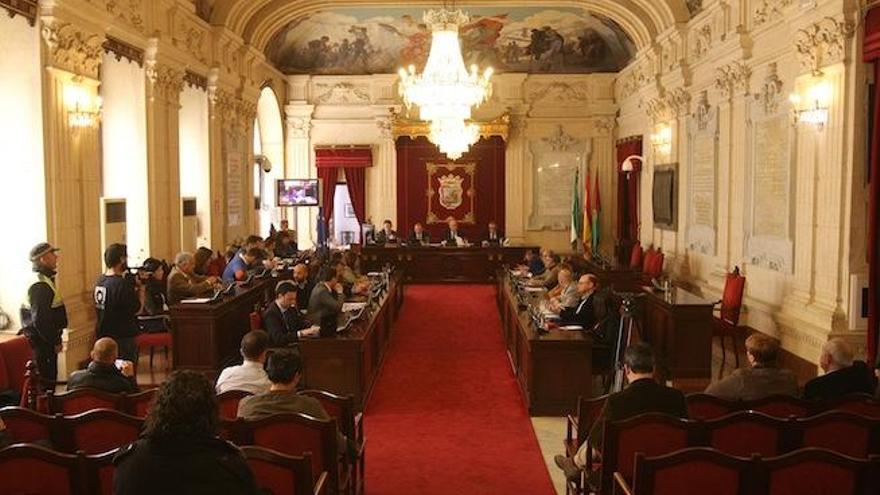 El salón de plenos acogerá la última sesión de este mandato municipal.