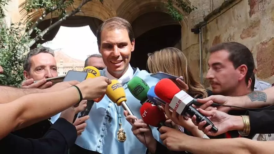 Nadal se muestra agradecido tras ser distinguido honoris causa por la Universidad de Salamanca