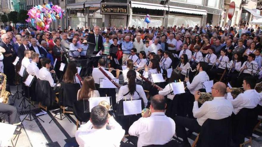 Concierto de la Banda de Lalín en las Festas das Dores del año pasado. // Bernabé/Gutier