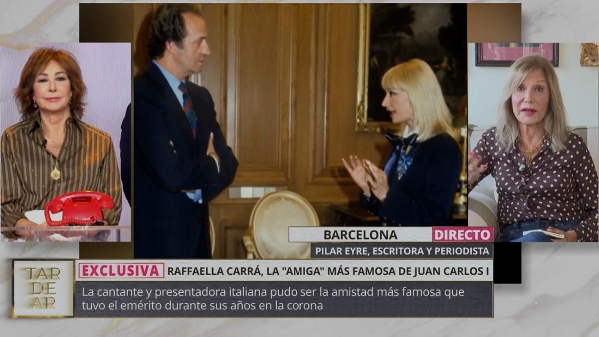 Pilar Eyre en conexión con 'TardeAR'