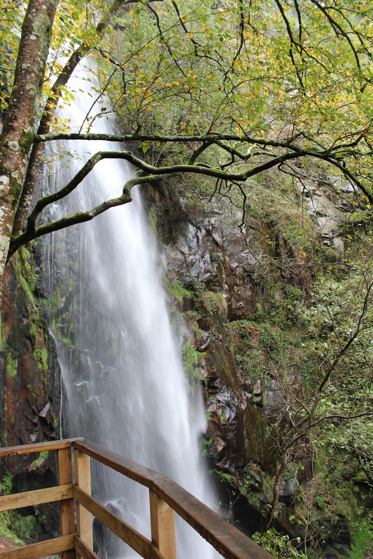 Fervenza de Augacaída, en Pantón.