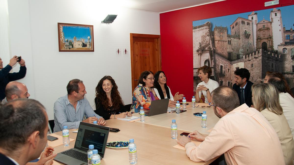 Imagen de la reunión.