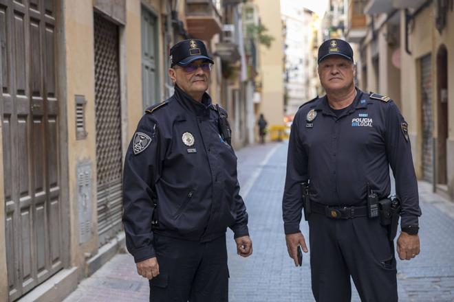 La última patrulla de Biel Escarrer por el centro de Palma