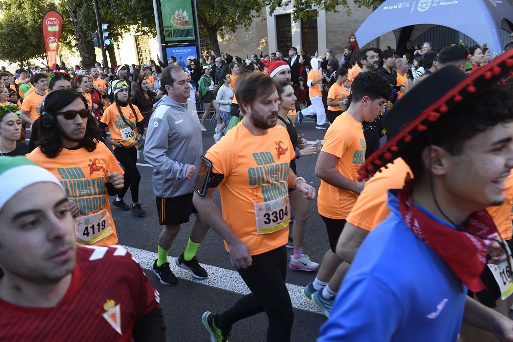 La San Silvestre 2025 en Murcia, en fotografías