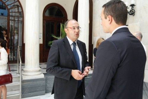 El embajador de la Federación de Rusia en España, Yuri Korchagin, en el Foro Nueva Murcia
